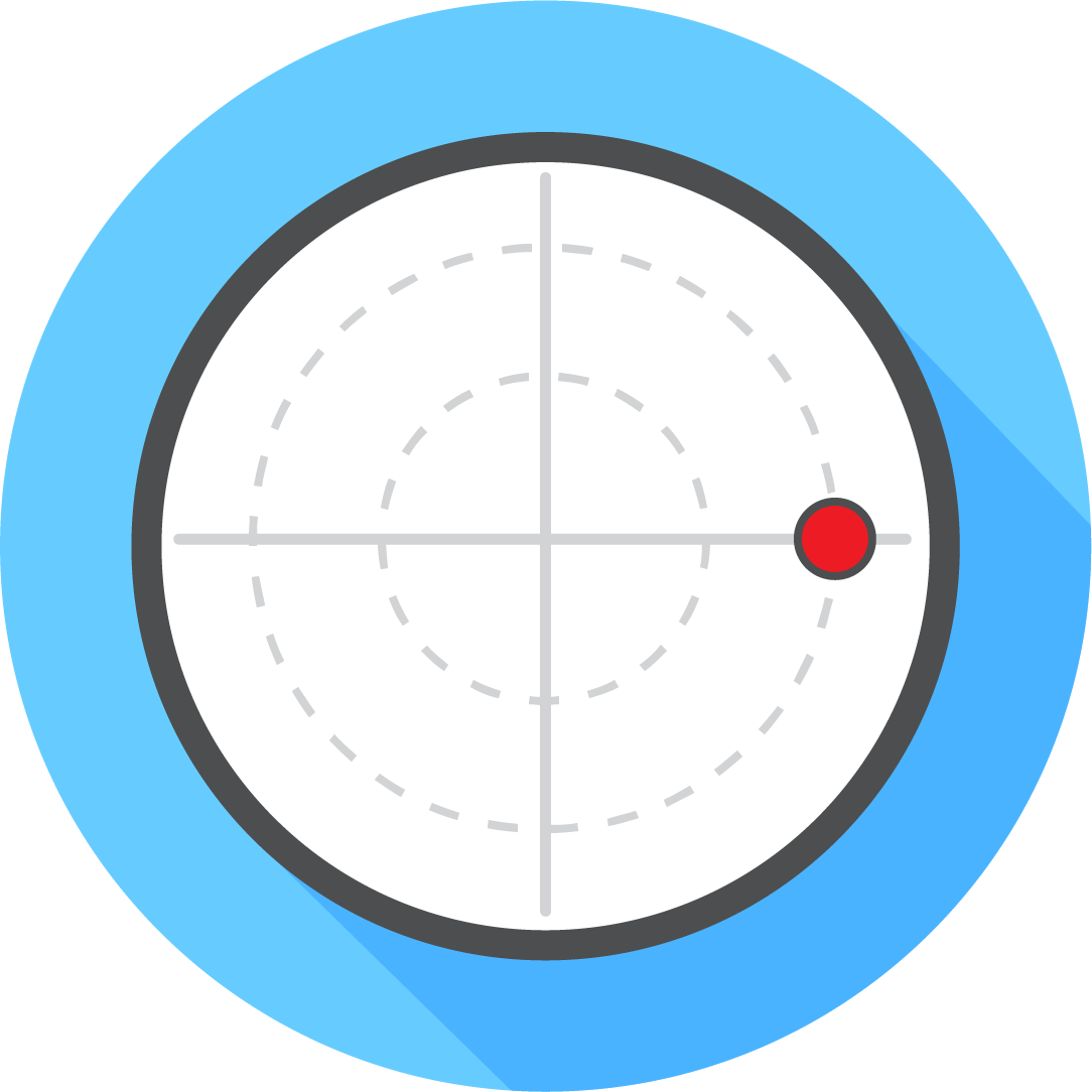 Xenon Ophthalmics™ XO Exam™ VFT Confrontation Field Test Icon